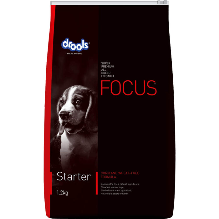 Drools Focus Starter Super Premium Dog Food , 1.2kg