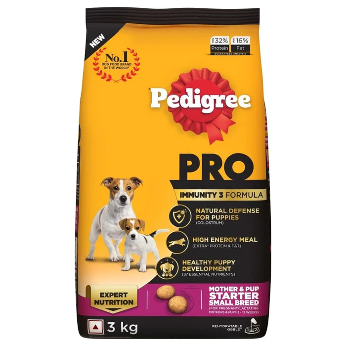 PEDIGREE PRO STARTER MOTHER & PUP SMALL BREED 3KG