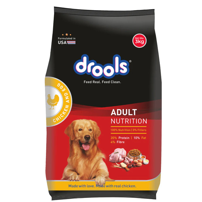 DROOLS CHICKEN AND EGG 3KG