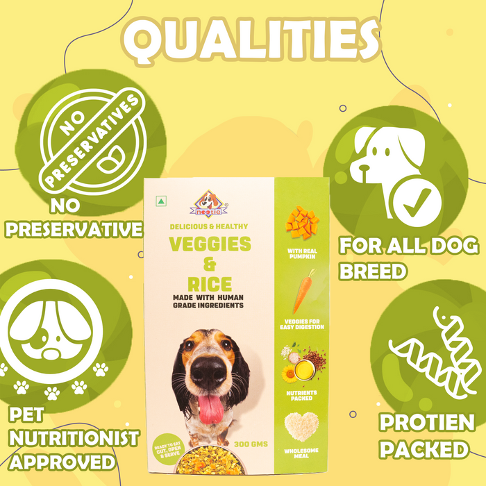 Nootie Freshly Wholesome All Natural Wet Dog Food | Veggies & Rice Flavor Gluten Free | 100% Vegetarian Meal