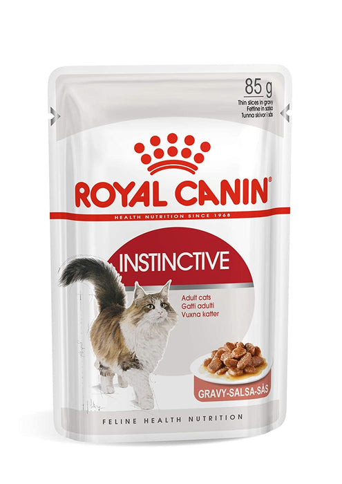 Royal Canin Adult Instinctive Salsa Wet Cat Food, Fish, 85 g (12 Pack)