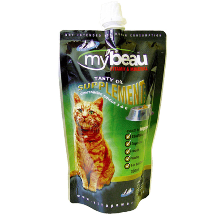 My Beau Vitamin & Mineral Food Supplement with Meat & Garlic for Cats