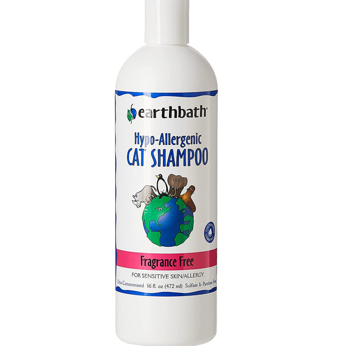 EarthBath Fragarance Free Hypo-Allergenic Cat Shampoo