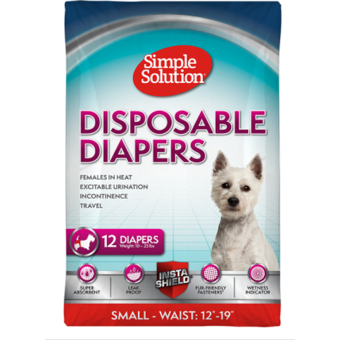 Simple Solution USA Disposable Diapers (Small: 30-48cm 12pcs)