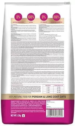 Signature Grain Zero Persian And Long Coat CAT FOOD 3KG