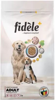 Fidele Dry Dog Food Adult Light & Senior 12-Kg