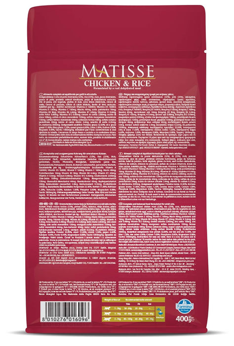 MATISSE CHICKEN &amp; RICE 400GM