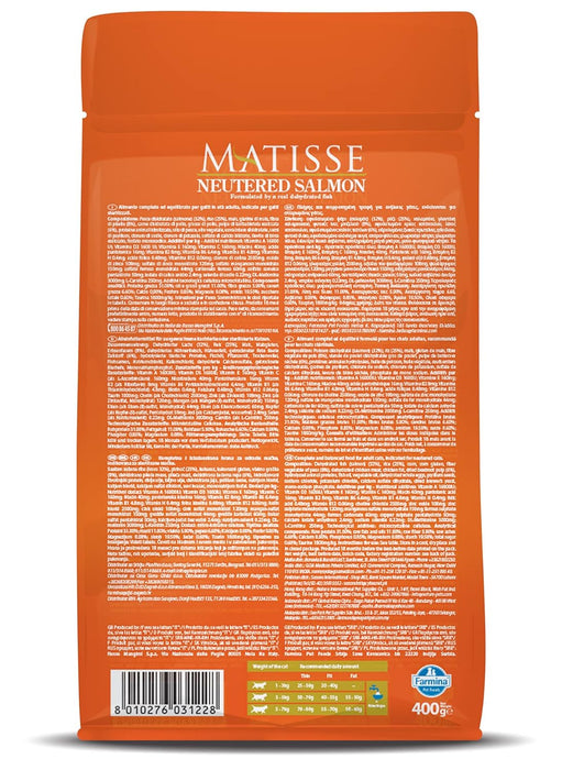 MATISSE NEUTERED SALMON 400GM