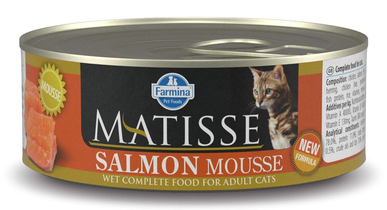 MATISSE CAT MOUSSE SALMON 85GMS
