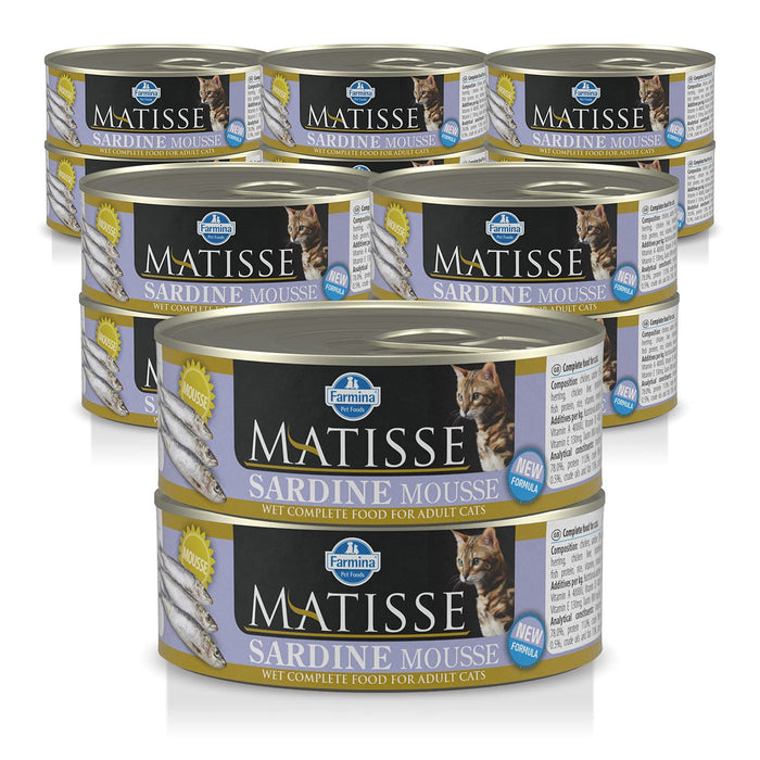 MATISSE CAT MOUSSE SARDINE 85GMS