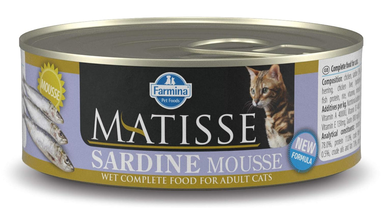 MATISSE CAT MOUSSE SARDINE 85GMS