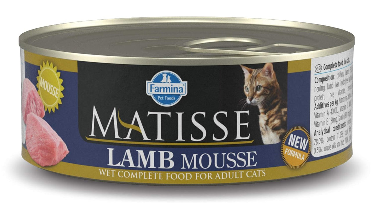 MATISSE CAT MOUSSE LAMB 85GMS