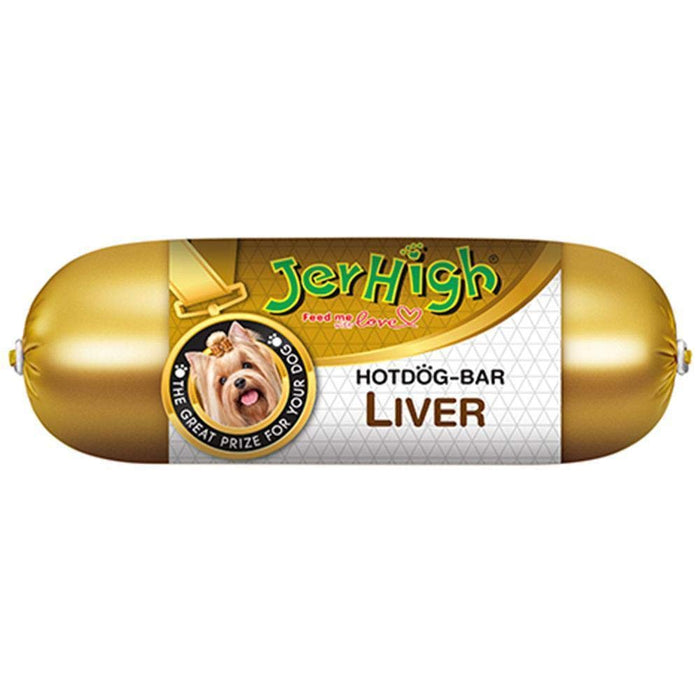 Jerhigh Hotdog-Bar Dog Treat - Liver Chicken 150G