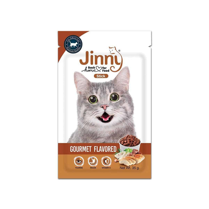 JINNY CAT TREAT GAURMET FLV 35G