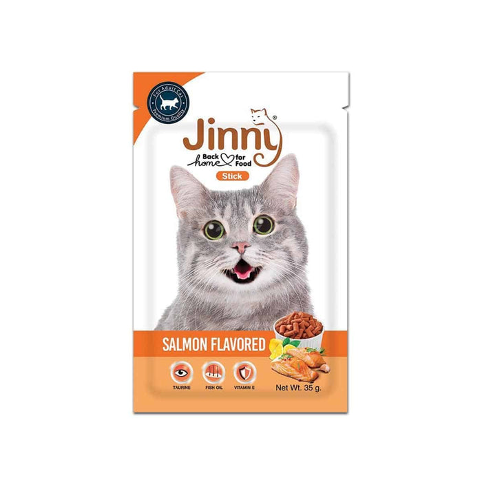 JINNY SALMON FLV CAT TREAT 35G