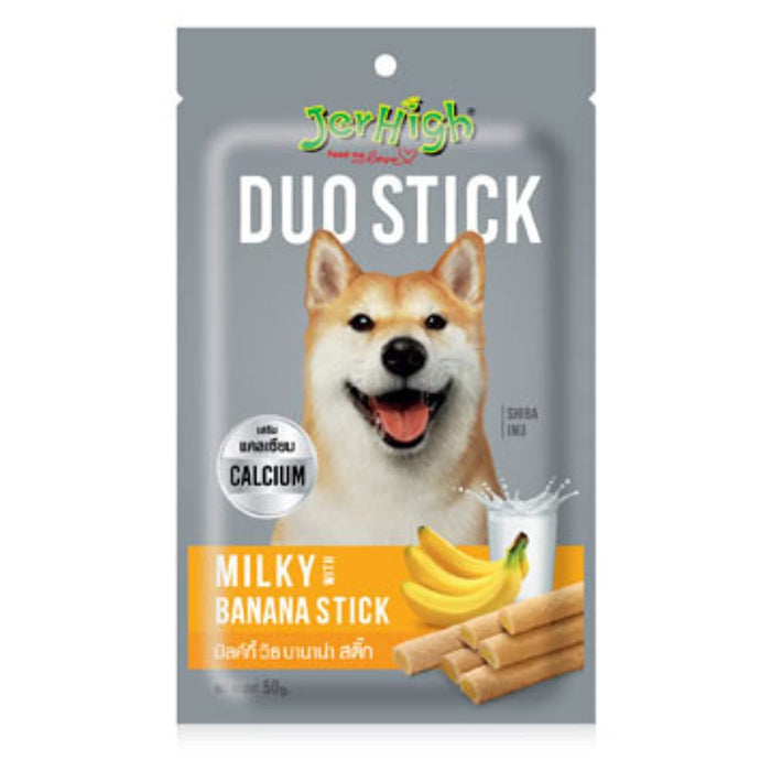 JERHIGH DUO STICK MILKY&BANANA FLV 50G