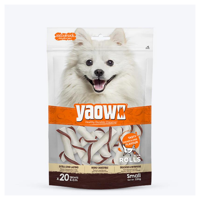 YAOWO RAWHIDE AND JUICE MIDDLE 220G
