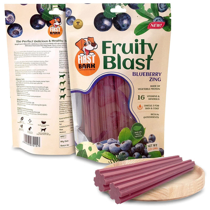 FRUITY BLAS BLUEBERRY ZINF FLV 225GM