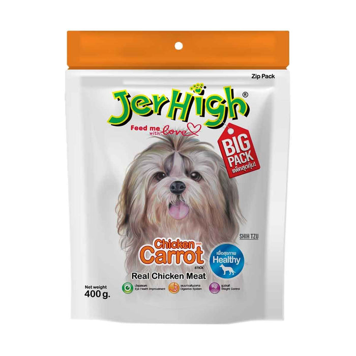 JERHIGH CHICKEN CARROT 400G