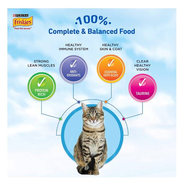 PURINA FRISKIES SEAFOOD SENSATIONS ADULT CAT FOOD 2.8KG