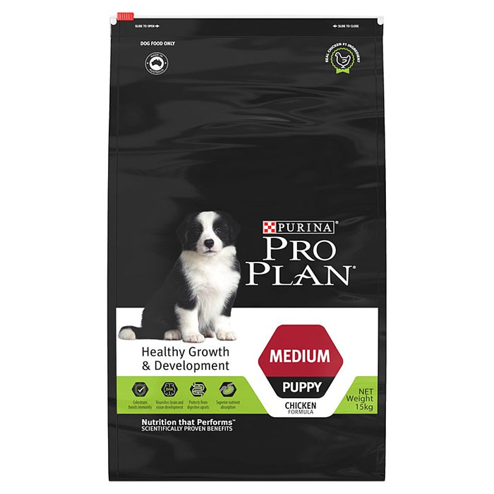 PURINA PROPLAN PUPPY MEDIUM BREED CHICKEN 15KG