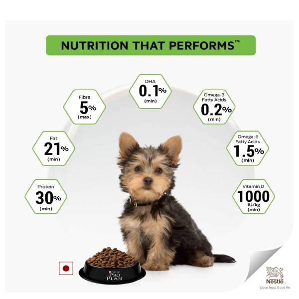 PURINA PROPLAN PUPPY SMALL & MINI BREED CHICKEN 2.5KG