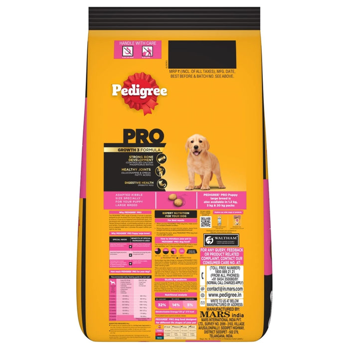 PEDIGREE PRO PUPPY LARGE BREED 10KG