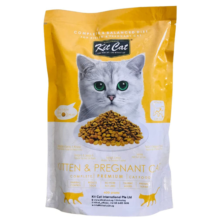 Kit Cat Kitten & Pregnant Cat Food 400-g