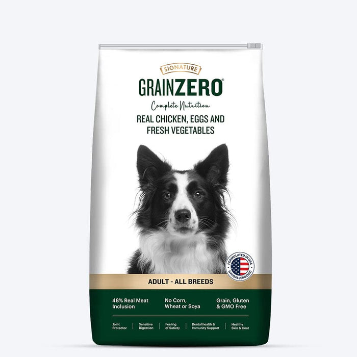 Grain Zero Signature Adult Dry Dog Food - 12 kg