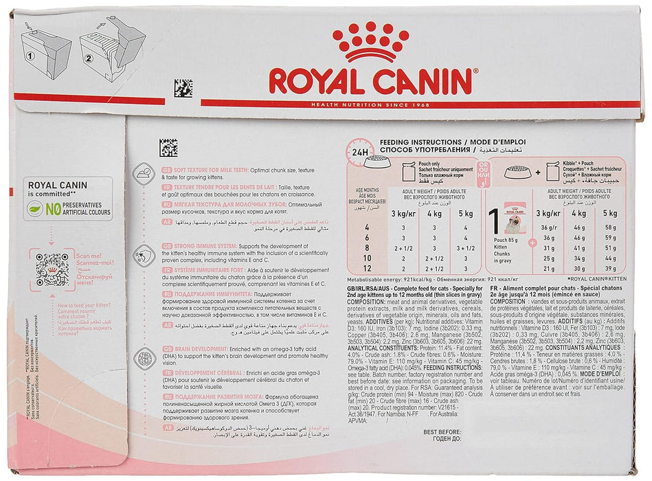 ROYAL CANIN KITTEN INSTINCTIVE GRAVY 85GM