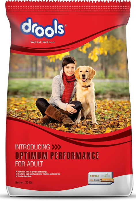 Drools Optimum Performance Adult Dog Food, 20kg