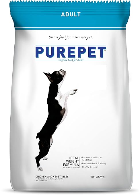 Purepet Chicken & Veg Adult Dog Food, 9 kg