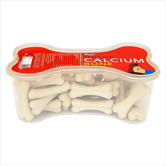 Drools Absolute Calcium Bone Jar, Dog Supplement - 40 pieces (600g)