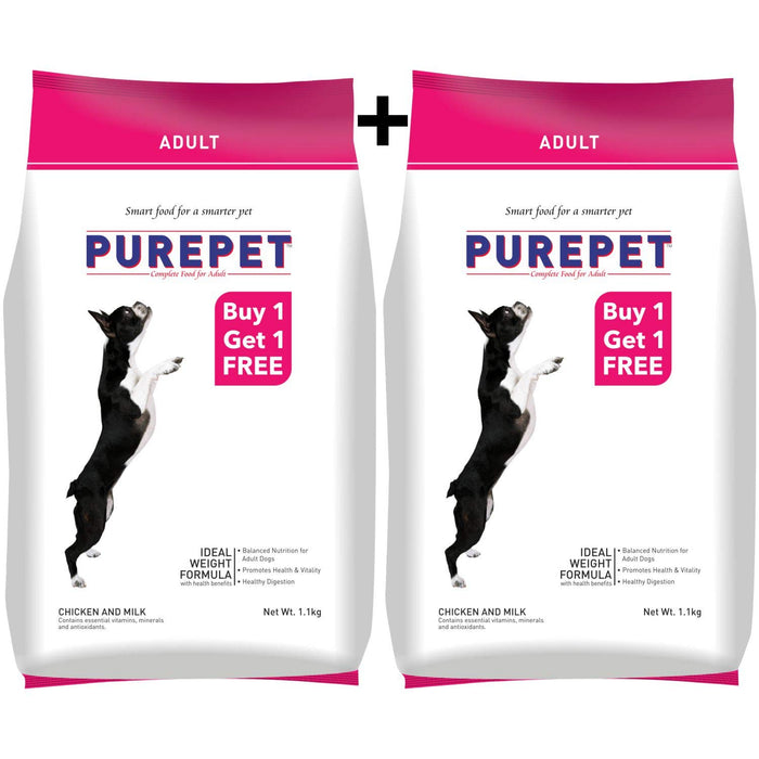 Purepet Adult Chicken and Milk 1kg