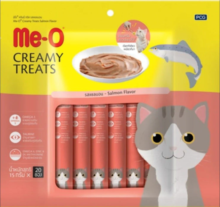 ME-O Creamy Cat Treat Salmon Flavour 300GMS
