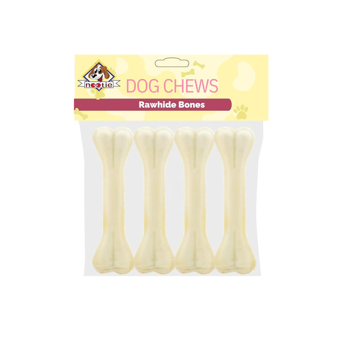 Nootie Small Raw Hide Chew Bones, 4 inch, 1kg