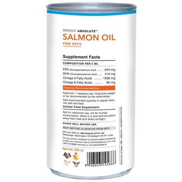 DROOLS ABSOLUTE SALMON OIL 300 ML