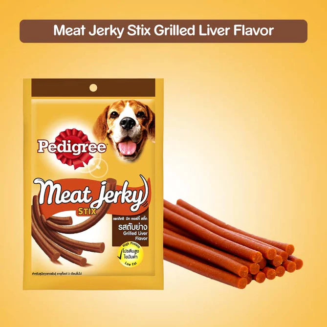 PEDIGREE MEAT JERKY STIX GRILLED LIVER FLAVOR 60GM