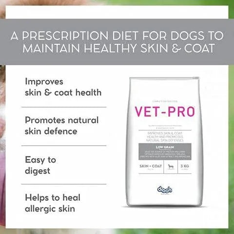 Drools Vet Pro Skin and Coat Dry Dog Food 3 KG
