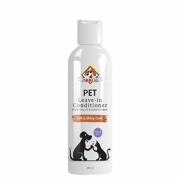 Nootie Pet Leave in Conditioner Enriched with Rosemary Oil and Kokum Butter for Dogs/Cats