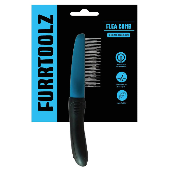 Furrtoolz Premium Flea Comb for Pets - Effective Flea & Tick Removal