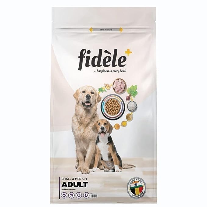 Fidele Dry Dog Food Adult Small & Medium 12-Kg