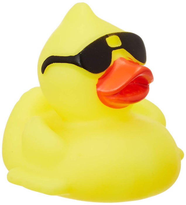 Nootie Rubber Squeeky Duck Shaped Toy for Pet Dog, Medium, 200 g