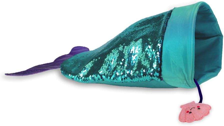Kong Play Spaces SeaQuins Catnip Toy Teal