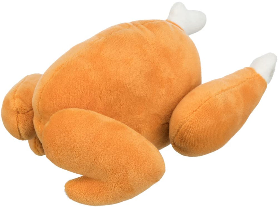 Roast Chicken Plush Toy for Dogs 26 cm