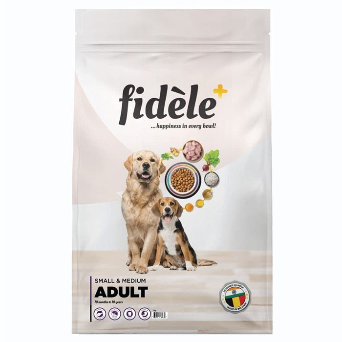 Fidele Dry Dog Food Adult Small & Medium 1-Kg