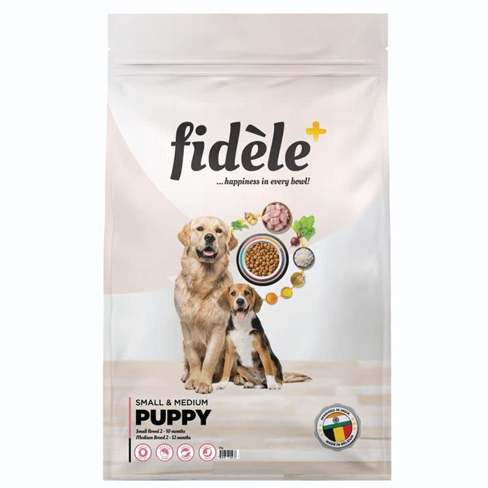 Fidele Dry Dog Food Small & Medium Puppy 1-Kg