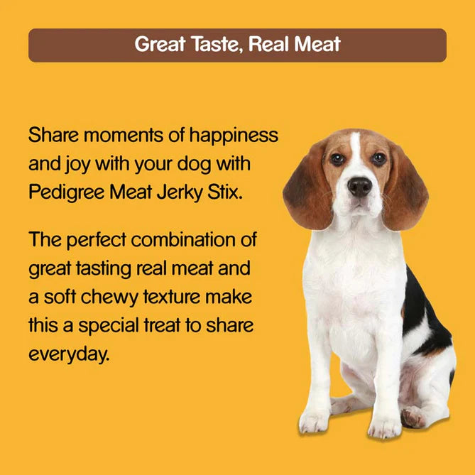 PEDIGREE MEAT JERKY STIX GRILLED LIVER FLAVOR 60GM