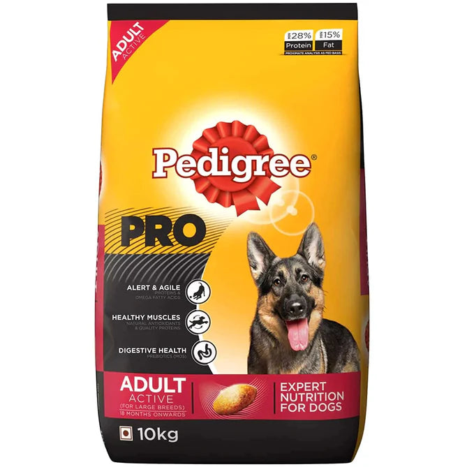 PEDIGREE PRO ADULT LARGE BREED 10KG The Pet Point