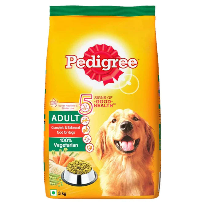 Pedigree Puppy And Adult 100 Percentage Vegetarian Dog Food 1 KG